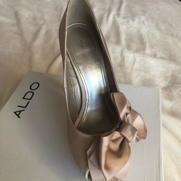 Aldo Prucha champagne colour heels size 9 - Picture 4 of 12